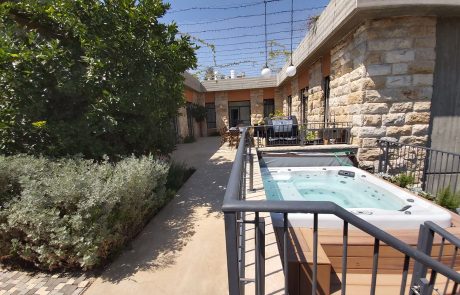 וילה פנאי וילת נופש בצפון גינה 4